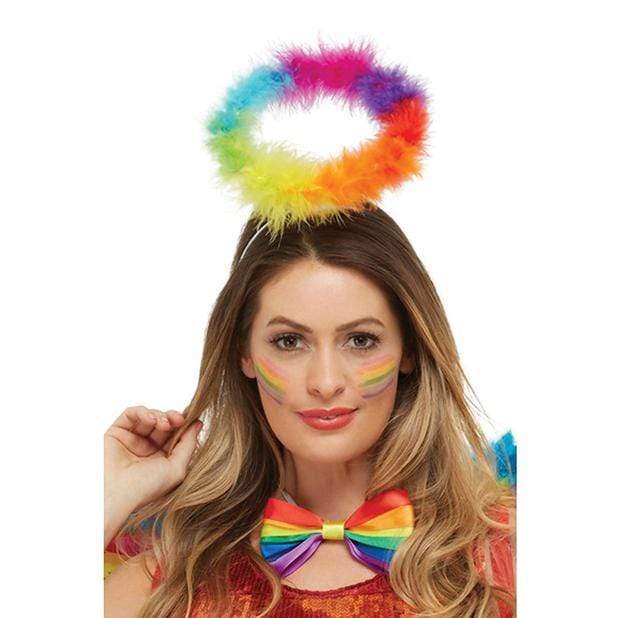 Smiffys - Pride Party Rainbow Angel Halo (Multi Colour) -  Party Novelties  Durio.sg