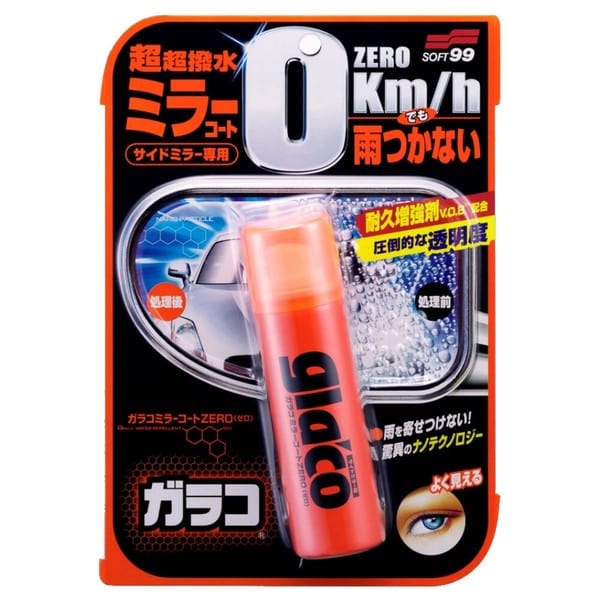 Soft99 - Glaco Car Mirror Water Repellent Coat Zero Spray -  Glaco  Durio.sg