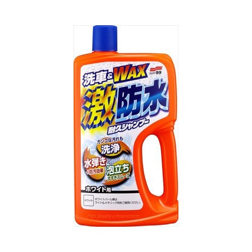 Soft99 - Super Water Repellent Durable Car Wash Foaming Shampoo and Wax - 750ml Car Wash Cleaners 4975759042426 Durio.sg
