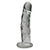 Spartacus - Blown Medium Realistic Glass (Clear) -  Glass Dildo (Non Vibration)  Durio.sg