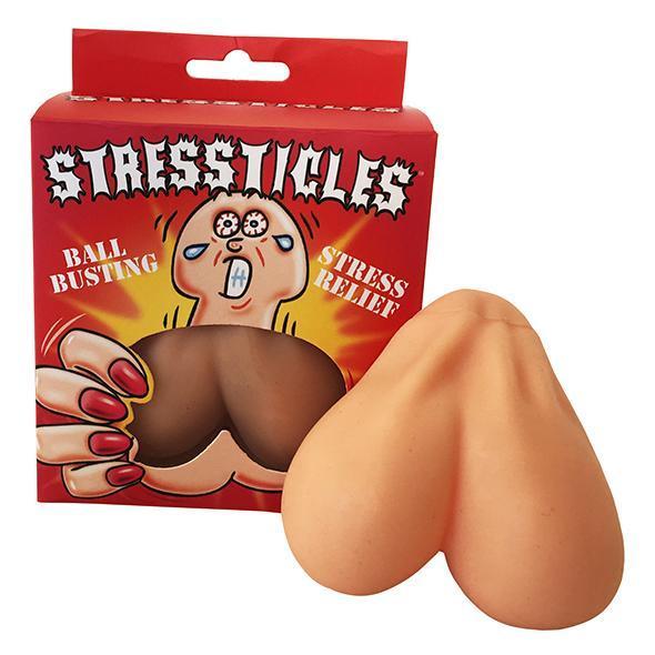 Spencer & Fleetwood - Stressticles Stress Relief Balls (Beige) -  Party Novelties  Durio.sg