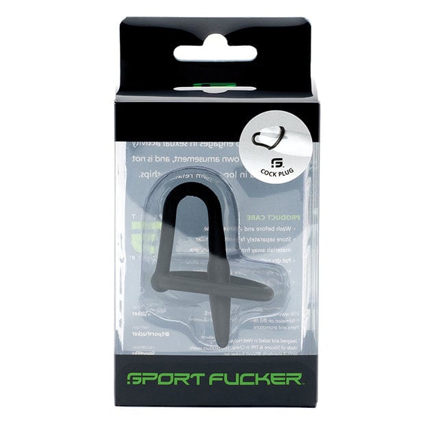 Sport Fucker - Cock Plug Urethral Sound Cock Ring (Black) -  BDSM (Others)  Durio.sg