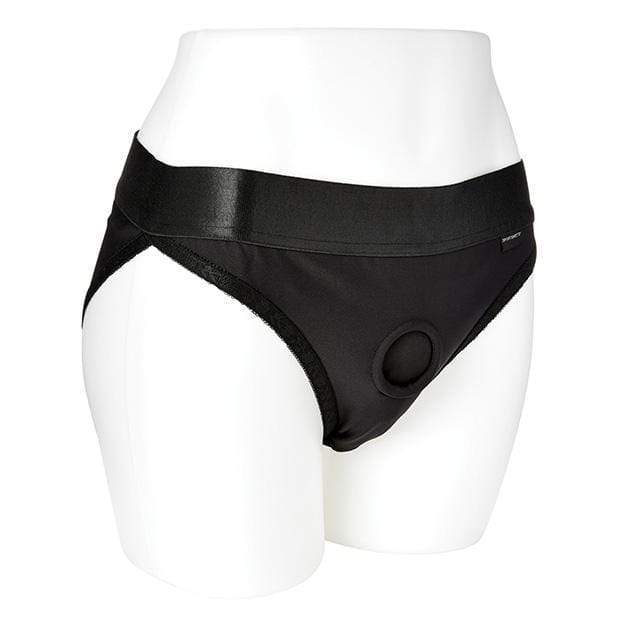 Sportsheets - Em Ex Silhouette Strap On Harness S (Black) -  Strap On w/o Dildo  Durio.sg