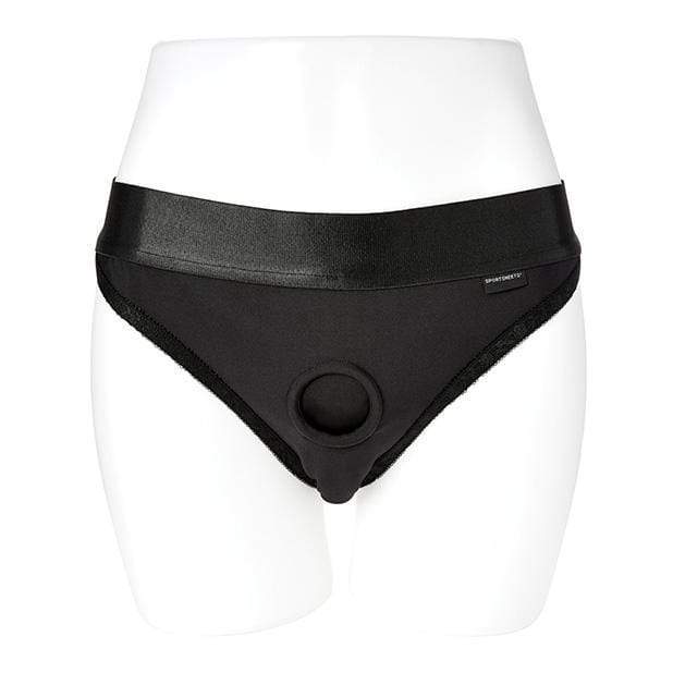 Sportsheets - Em Ex Silhouette Strap On Harness S (Black) -  Strap On w/o Dildo  Durio.sg