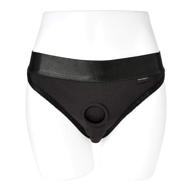Sportsheets - Em Ex Silhouette Strap On Harness XS (Black) -  Strap On w/o Dildo  Durio.sg
