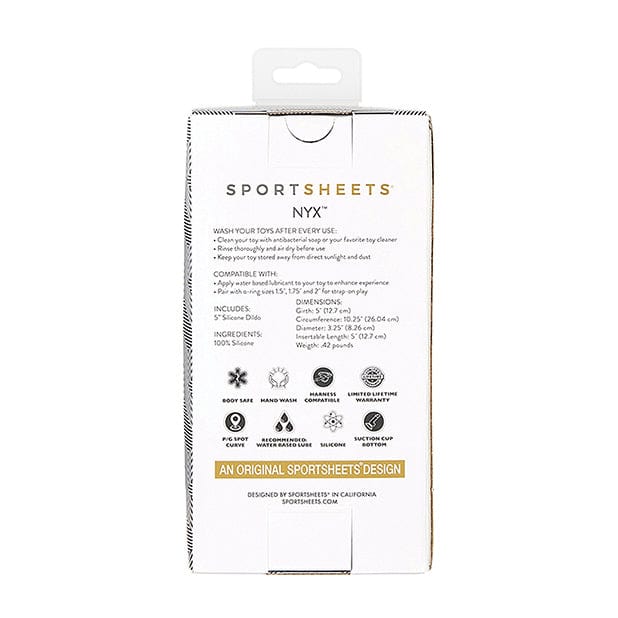 Sportsheets - Nexus Collection NYX Silicone Dildo 5" (Coral) -  Non Realistic Dildo with suction cup (Non Vibration)  Durio.sg