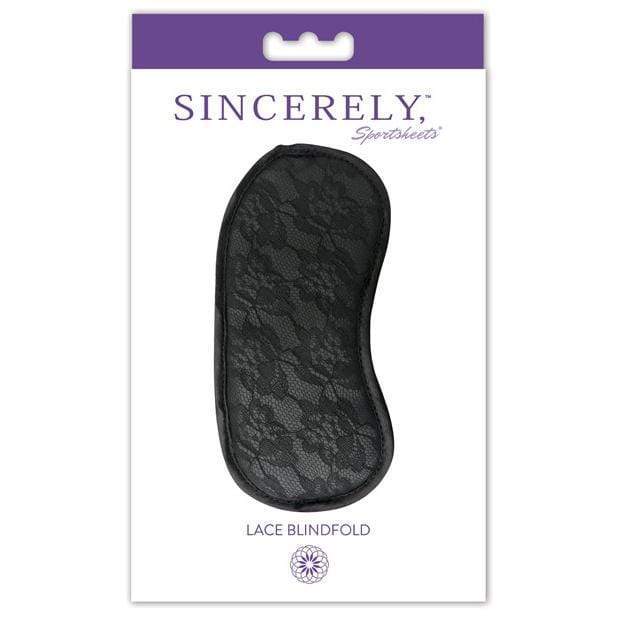 Sportsheets - Sincerely Lace Blindfold (Black) -  Mask (Blind)  Durio.sg