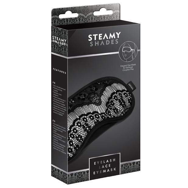 Steamy Shades - Eyelash Lace Eyemask (Black) -  Mask (Blind)  Durio.sg