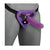 Strap U - Burlesque Universal Corset Harness (Purple) -  Strap On w/o Dildo  Durio.sg