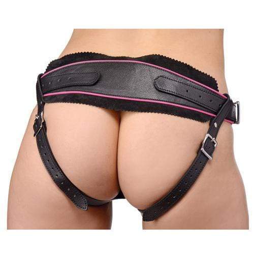 Strap U - Flamingo Low Rise Strap On Harness (Black) -  Strap On w/o Dildo  Durio.sg