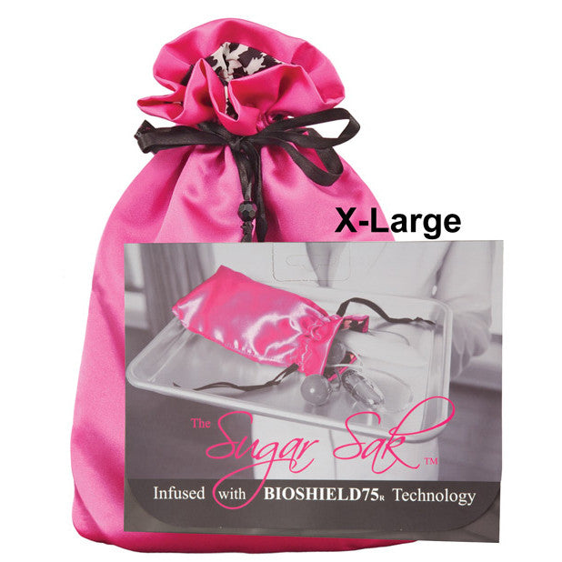 Sugar Sak - Anti-Bacterial Toy Bag Extra Large (Pink) -  Storage Bag  Durio.sg