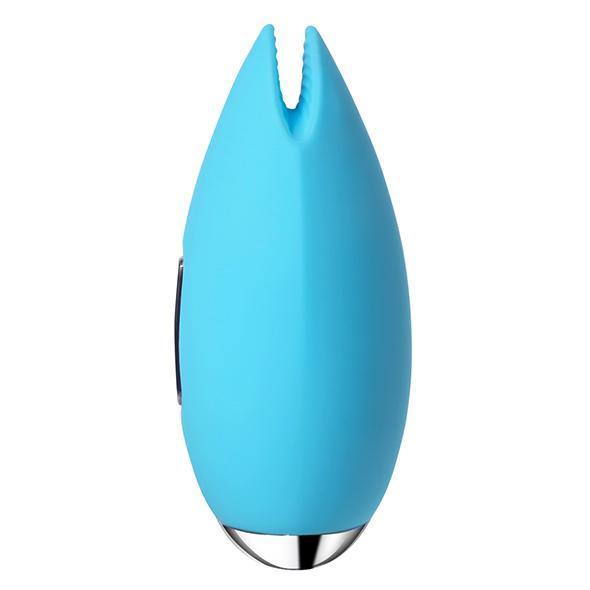 Svakom - Candy Tempting Foreplay Clit Vibrator (Blue) -  Clit Massager (Vibration) Rechargeable  Durio.sg