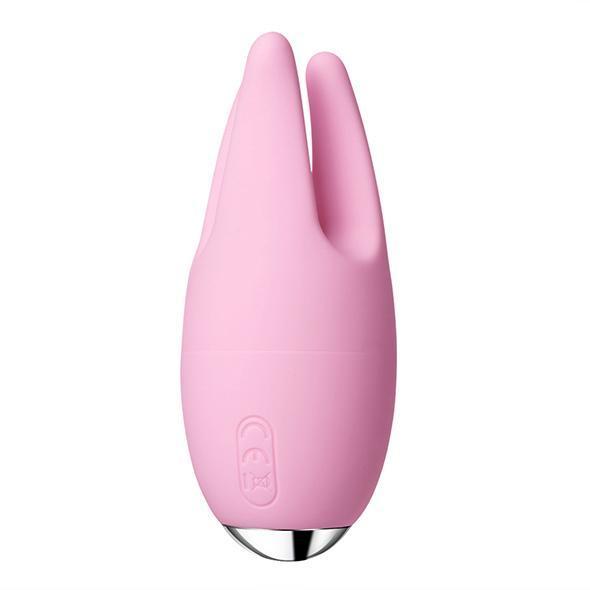 Svakom - Cookie Sensual Massage Vibrator (Pink) -  Clit Massager (Vibration) Rechargeable  Durio.sg