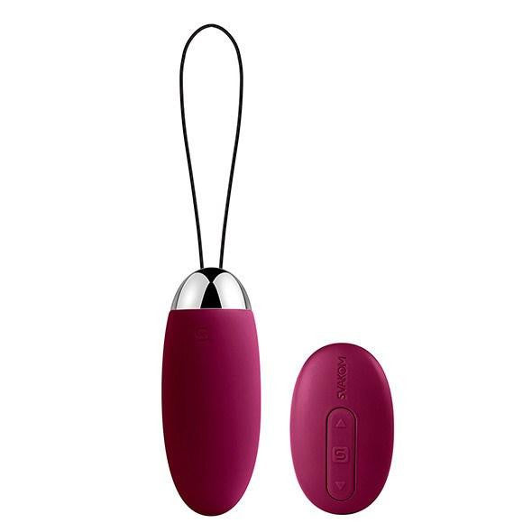 Svakom - Elva Vibrating Remote Control Egg Vibrator (Violet) -  Wireless Remote Control Egg (Vibration) Rechargeable  Durio.sg