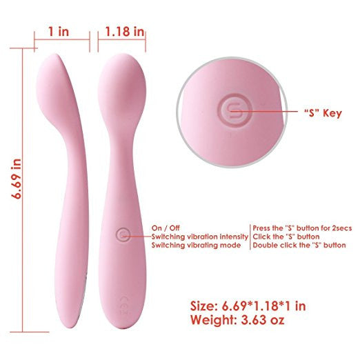 Svakom - Keri Clit Vibrator (Pale Pink) -  Clit Massager (Vibration) Rechargeable  Durio.sg