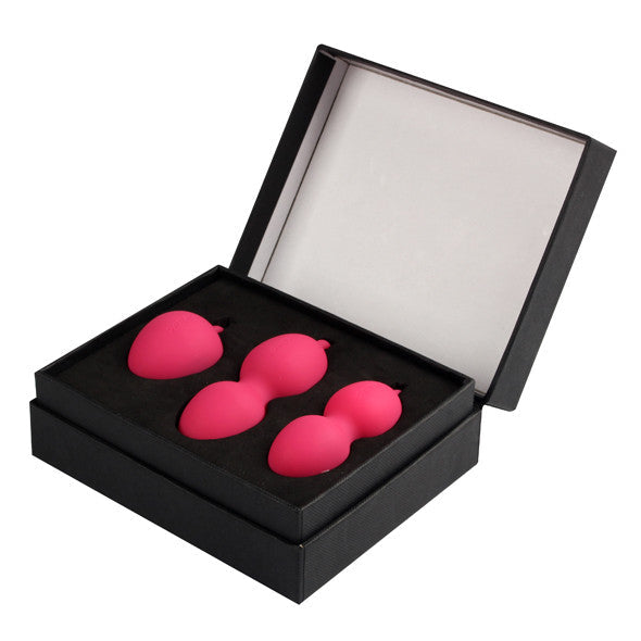 Svakom - Nova Kegel Balls (Plum Red) -  Kegel Balls (Vibration) Non Rechargeable  Durio.sg