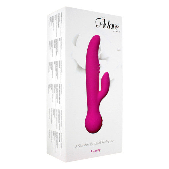 Swan - Adore Luxury Rabbit Vibrator -  Rabbit Dildo (Vibration) Rechargeable  Durio.sg