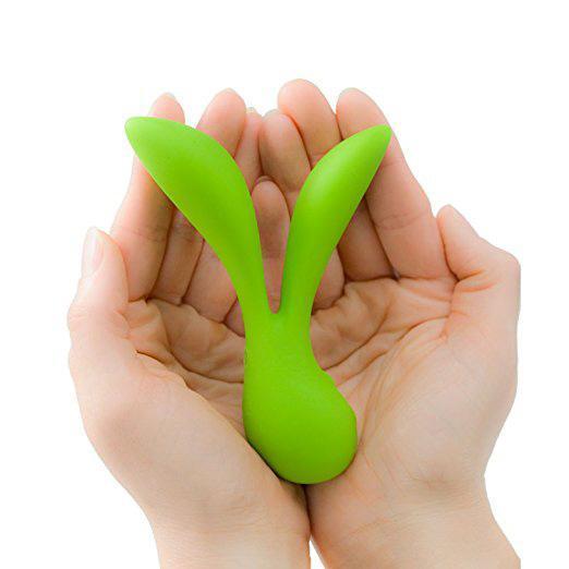 Swan - Leaf Vitality Rechargeable Clit Massager (Green) -  Clit Massager (Vibration) Rechargeable  Durio.sg