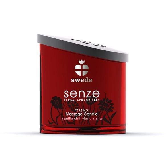 Swede - Senze Herbal Aphrodisiac Teasing Massage Candle Vanilla Chilli Ylang Ylang 150ml -  Massage Candle  Durio.sg