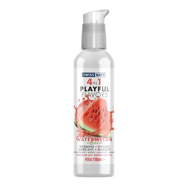 Swiss Navy - 4 in 1 Playful Flavors Flavoured Warming Lube - 118ml Warming Lube 699439007126 Durio.sg
