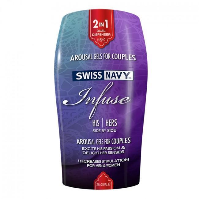 Swiss Navy - Infuse 2-in-1 Arousal Gel for Couples 50ml (Clear) -  Arousal Gel  Durio.sg