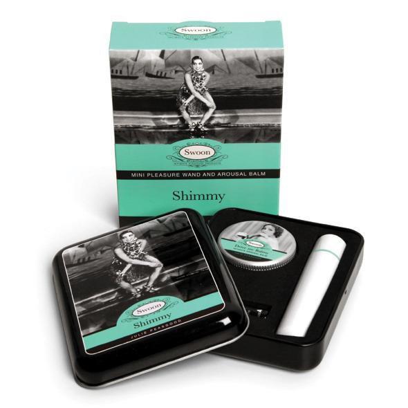 Swoon - Shimmy Bullet Vibrator Gift Set (White) -  Bullet (Vibration) Non Rechargeable  Durio.sg