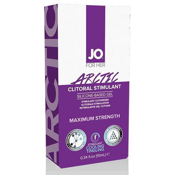 System JO - For Women Arctic Clitoral Stimulant Silicone Gel 10 ml -  Arousal Gel  Durio.sg