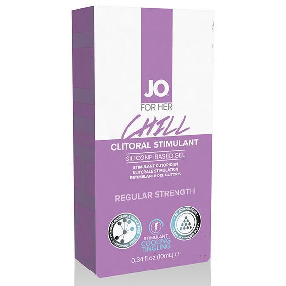 System JO - For Women Chill Clitoral Stimulant Silicone Gel 10 ml -  Arousal Gel  Durio.sg