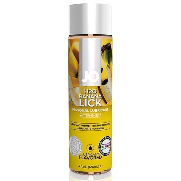 System JO - H2O Banana Lick Flavored Water Based Personal Lubricant 120ml -  Lube (Water Based)  Durio.sg