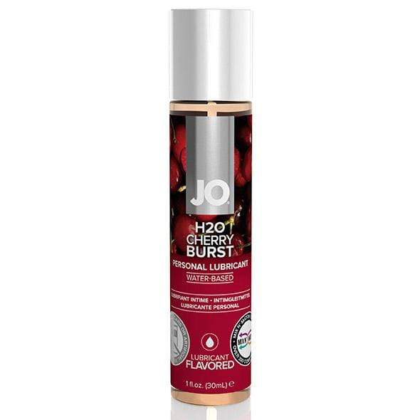 System JO - H2O Cherry Burst Flavored Water Based Personal Lubricant 30ml -  Lube (Water Based)  Durio.sg