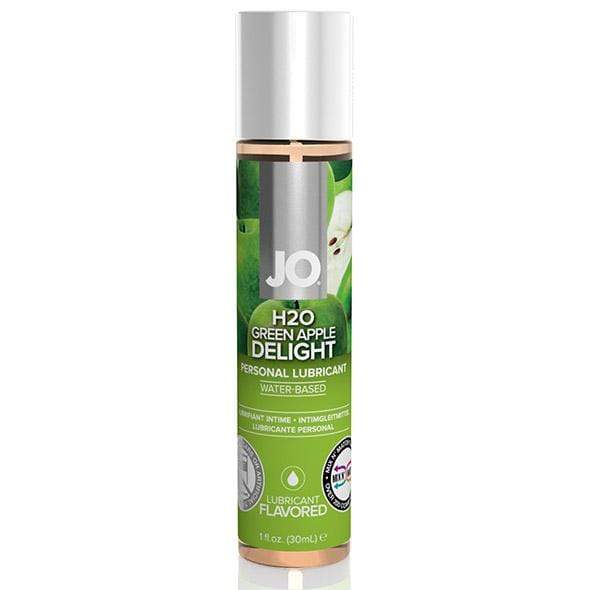 System JO - H2O Green Apple Delight Flavored Water Based Personal Lubricant 30ml -  Lube (Water Based)  Durio.sg