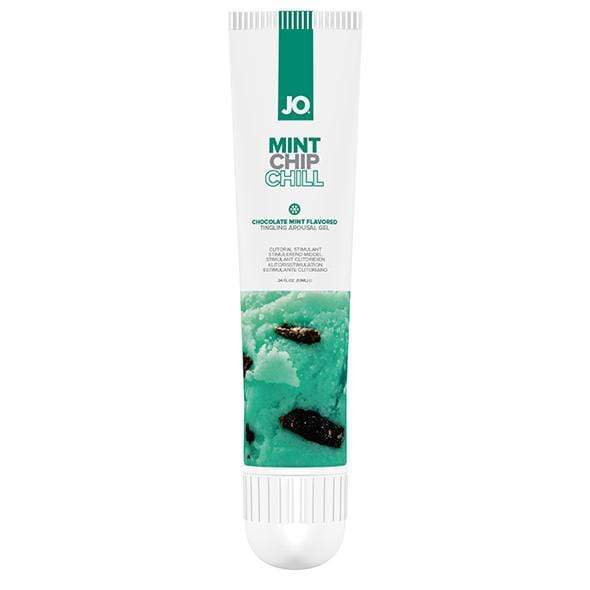 System JO -  Mint Chip Chill Flavored Arousal Gel 10ml -  Arousal Gel  Durio.sg