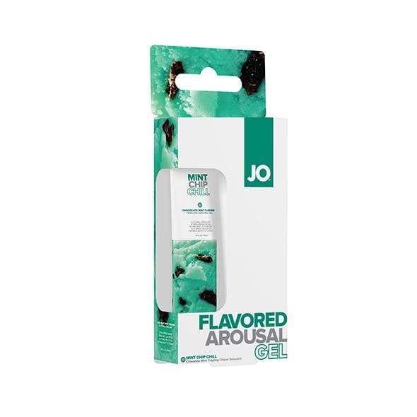 System JO -  Mint Chip Chill Flavored Arousal Gel 10ml -  Arousal Gel  Durio.sg
