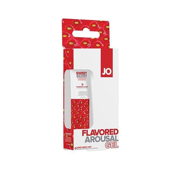 System JO -  Sweet Berry Heat Flavored Arousal Gel 10ml -  Arousal Gel  Durio.sg