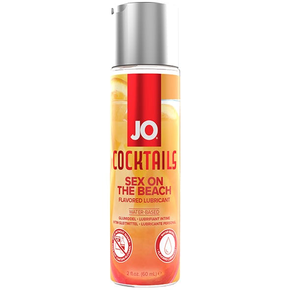 System Jo - Cocktails Water Based Flavored  Lubricant Sex On The Beach 60 ml -  Lube (Water Based)  Durio.sg