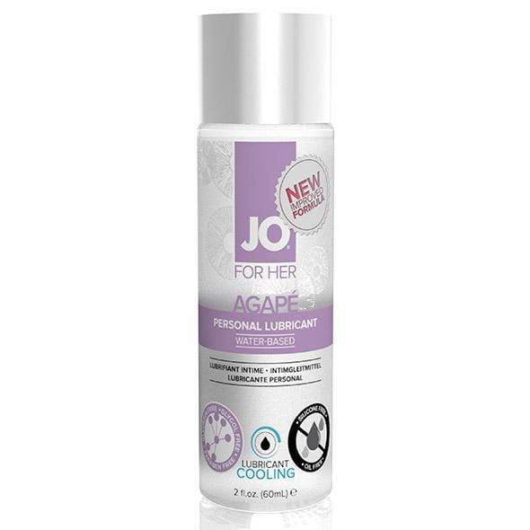 System Jo - For Her Agape Cooing Water Based Lubricant 60 ml -  Cooling Lube  Durio.sg