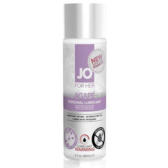 System Jo - For Her Agape Warming Water Based Lubricant 60 ml -  Warming Lube  Durio.sg