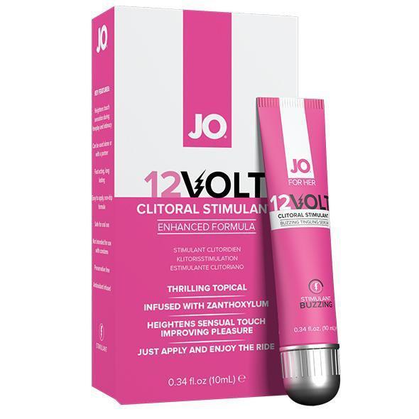 System Jo - For Her Clitoral Serum Buzzing 12 Volt Arousal Gel 10ml (Pink) -  Arousal Gel  Durio.sg
