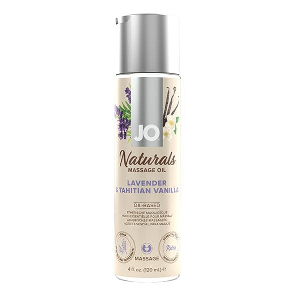 System Jo - Naturals Massage Oil Lavender & Tahitian Vanilla 120 ml -  Massage Oil  Durio.sg
