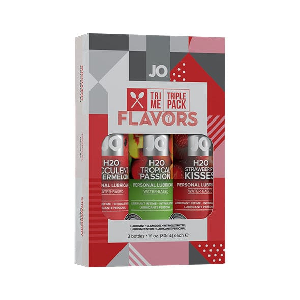 System Jo - Tri Me Triple Pack Flavors Water Based Lubricant 30ml -  Lube (Water Based)  Durio.sg