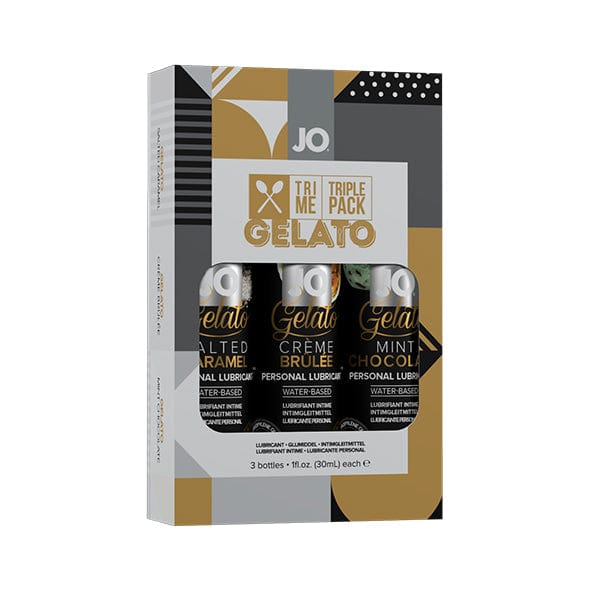 System Jo - Tri Me Triple Pack Gelato Flavored Lubricant 30ml -  Lube (Water Based)  Durio.sg