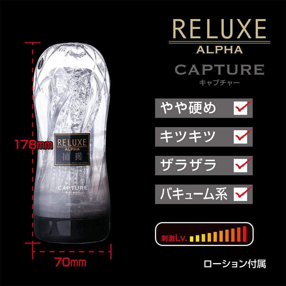 T-Best - Reluxe Alpha Capture Soft Stroker Hard Type (Clear) -  Masturbator Soft Stroker (Non Vibration)  Durio.sg