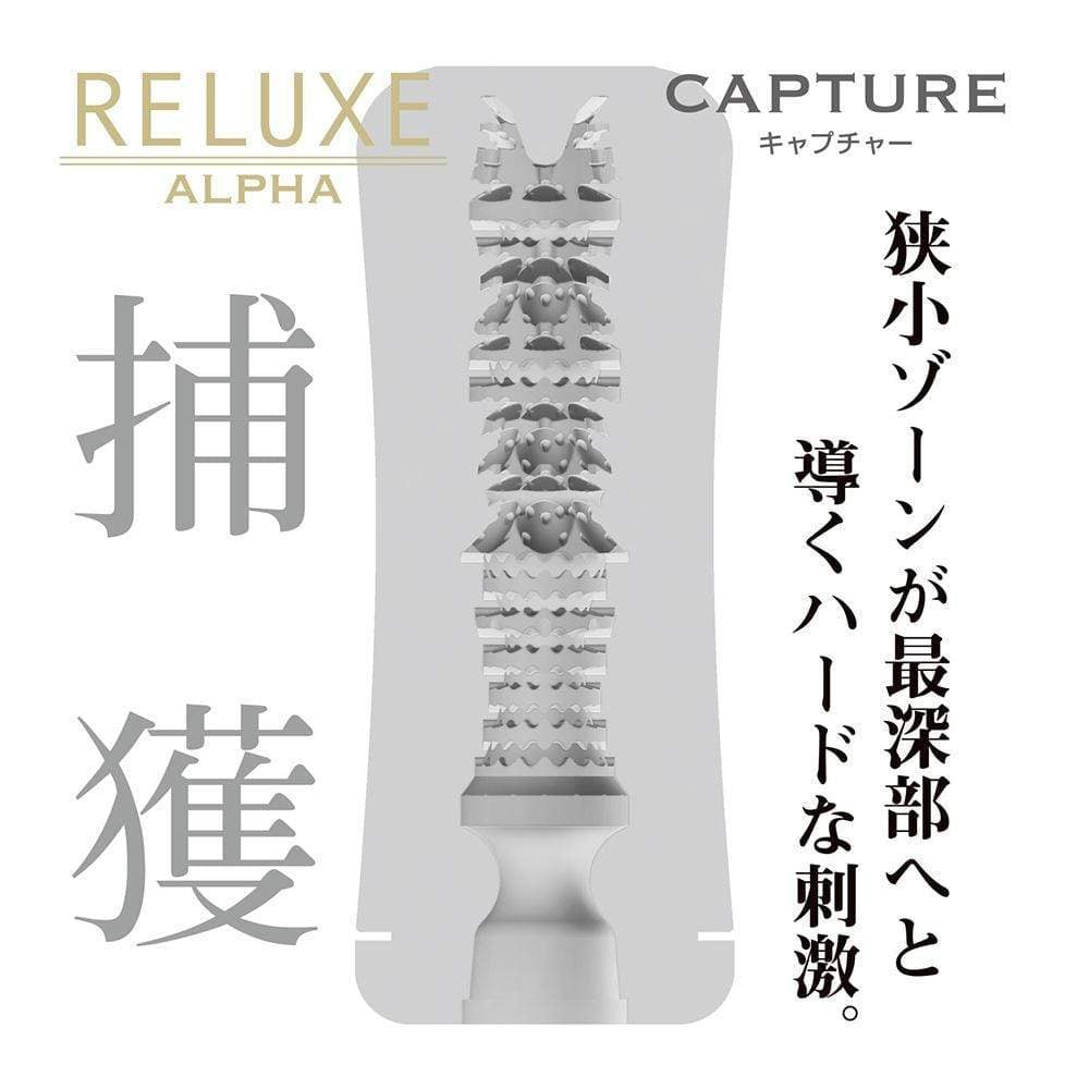 T-Best - Reluxe Alpha Capture Soft Stroker Hard Type (Clear) -  Masturbator Soft Stroker (Non Vibration)  Durio.sg