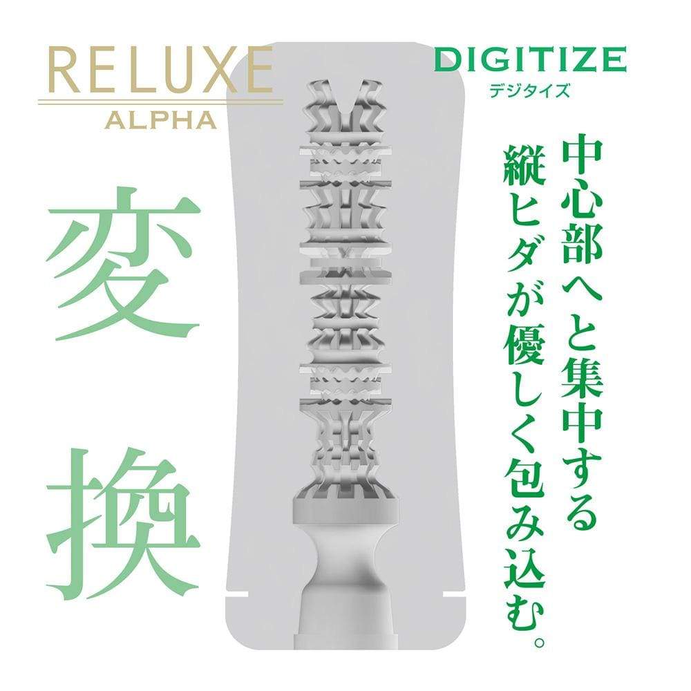 T-Best - Reluxe Alpha Digitize Soft Stroker Soft Type (Clear) -  Masturbator Soft Stroker (Non Vibration)  Durio.sg
