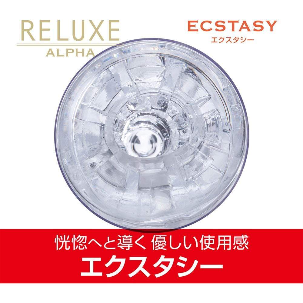 T-Best - Reluxe Alpha Ecstasy Soft Stroker Soft Type(Clear) -  Masturbator Soft Stroker (Non Vibration)  Durio.sg