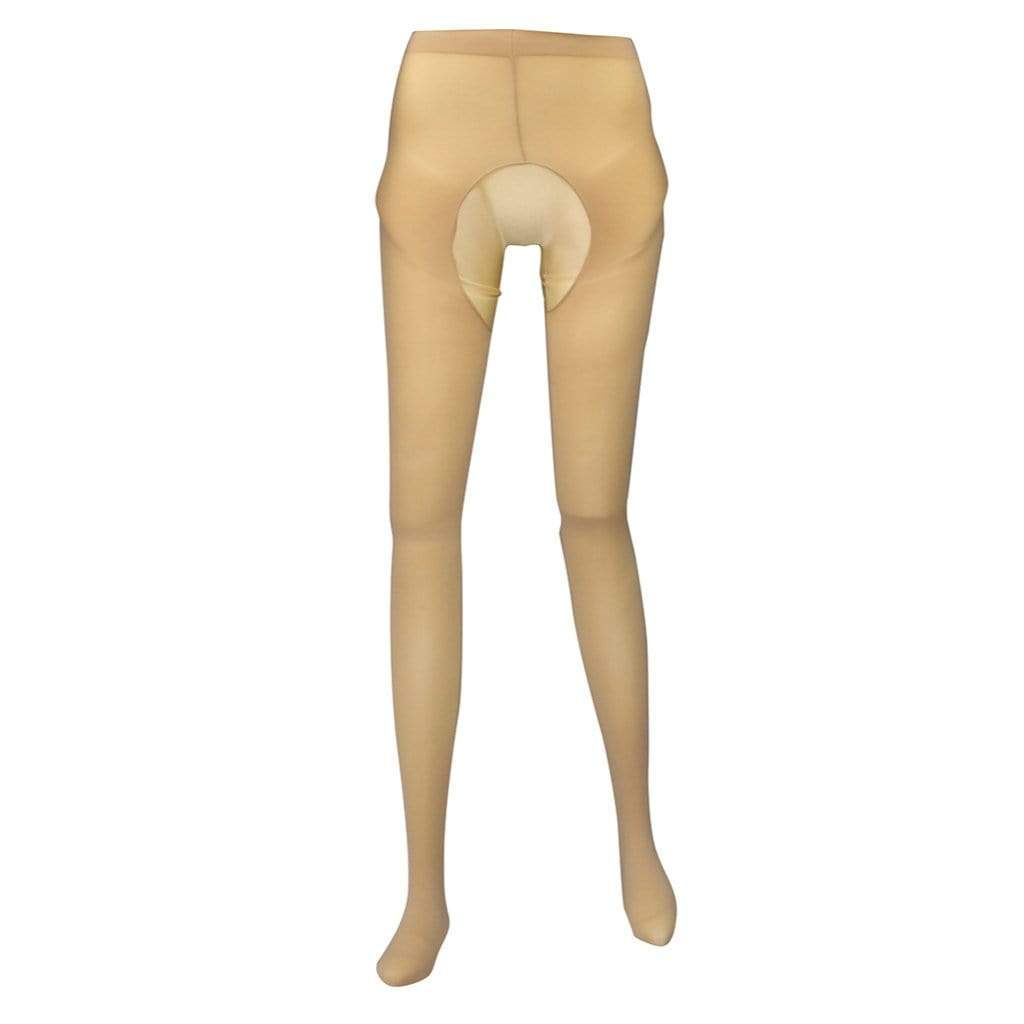 Tamatoys - Open Crotch Natural Tights Doll Costume (Beige) -  Doll  Durio.sg