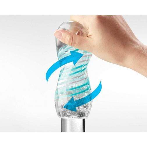 Tenga - 03 Shell Spinner Special Soft Edition Masturbator (Green/Clear) -  Masturbator Soft Stroker (Non Vibration)  Durio.sg