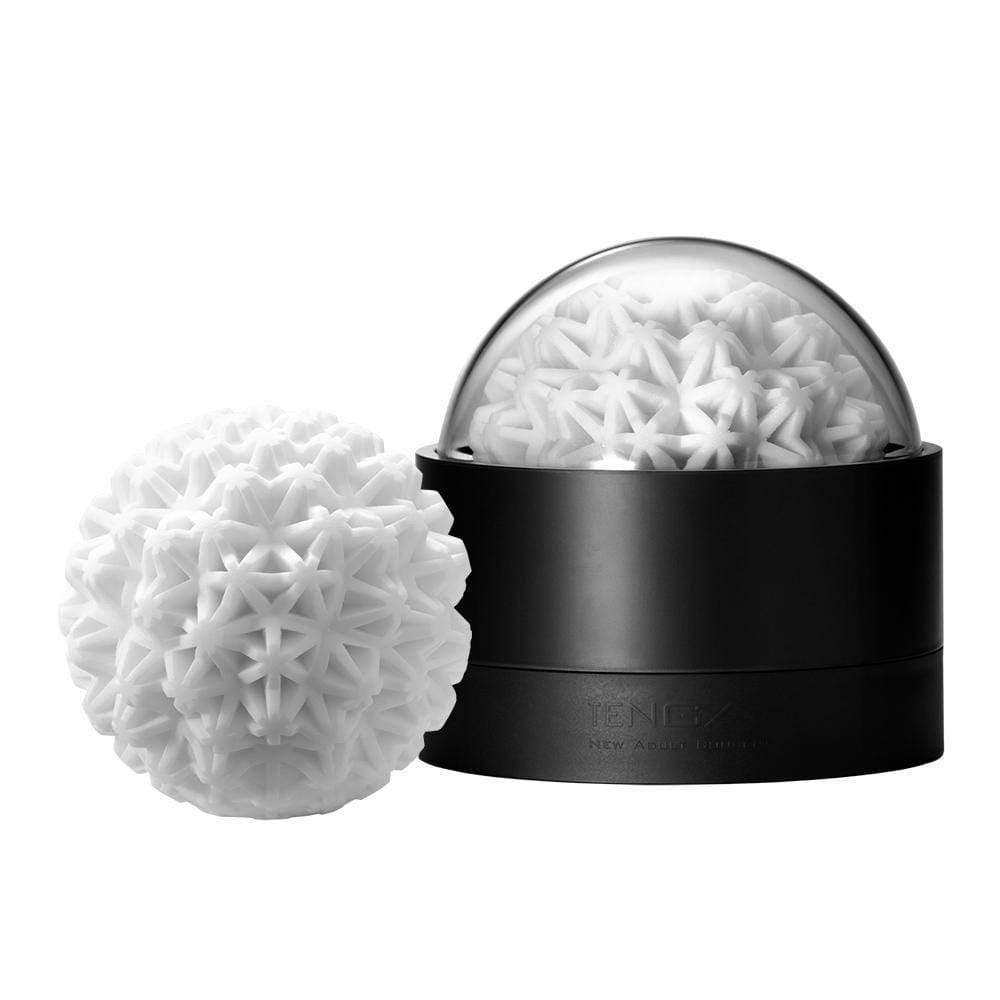 Tenga - 3D Geo Coral Soft Stroker Masturbator (White) -  Masturbator Soft Stroker (Non Vibration)  Durio.sg