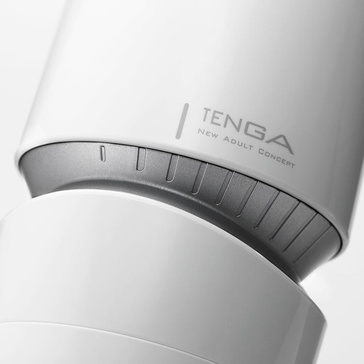 Tenga - Aero Silver Ring Masturbator (White) -  Masturbator Soft Stroker (Non Vibration)  Durio.sg