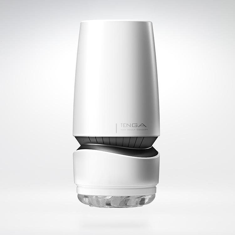 Tenga - Aero Silver Ring Masturbator (White) -  Masturbator Soft Stroker (Non Vibration)  Durio.sg